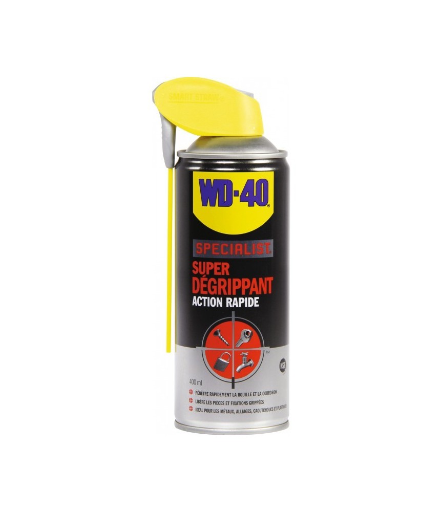 Super dégrippant à action rapide - 400 ml - WD-40 Spécialist
