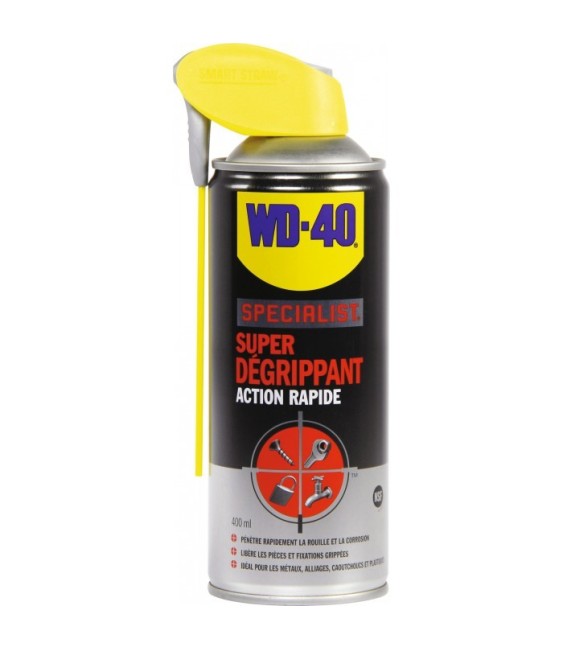 Super dégrippant à action rapide - 400 ml - WD-40 Spécialist