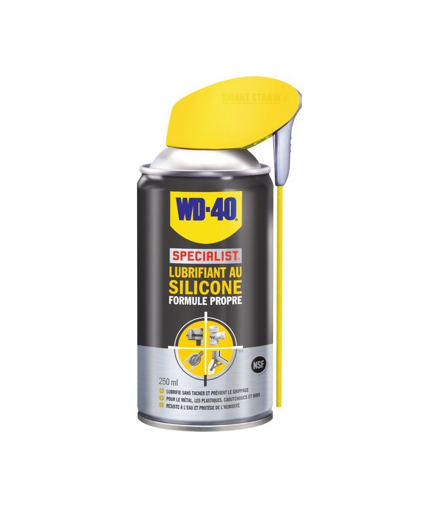 Lubrifiant au silicone Formule propre - 250 ml - WD-40 Spécialist Lubrifiant au silicone Formule propre - 250 ml - WD-40 Spécialist