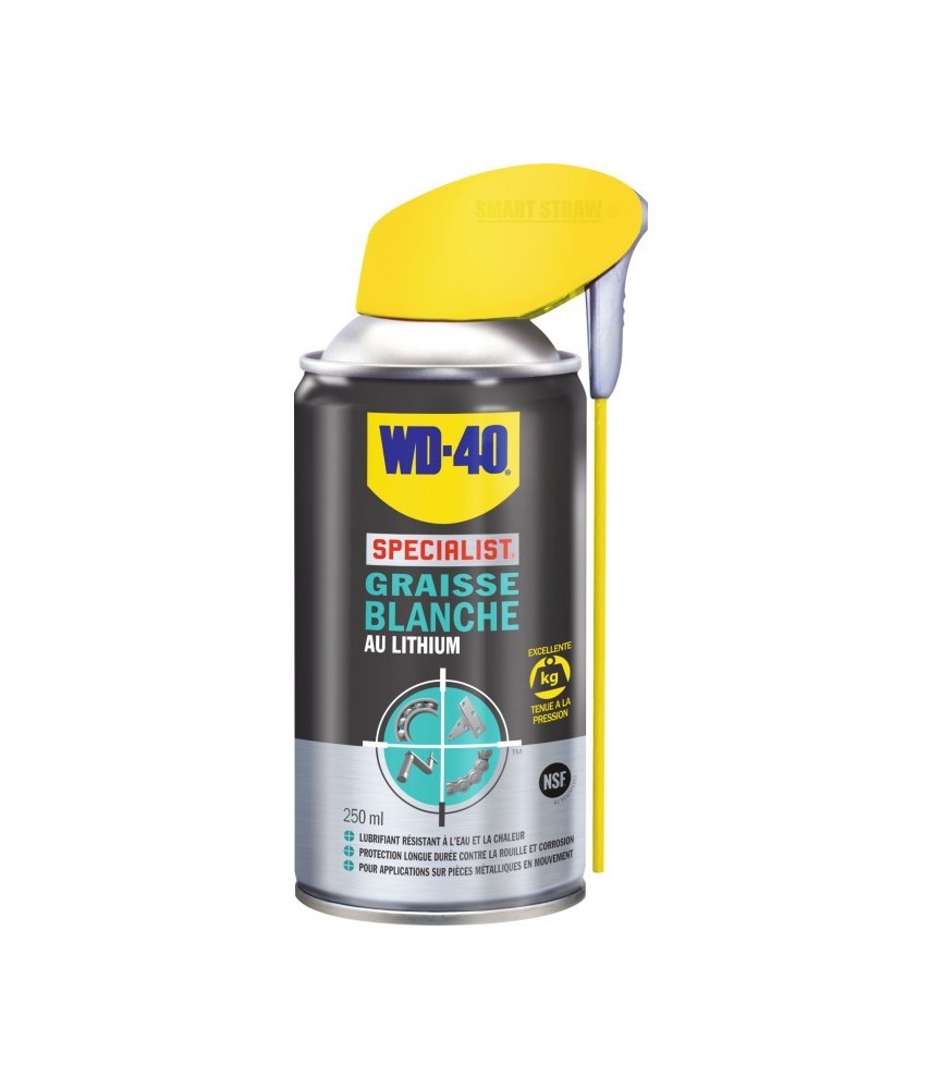 Graisse blanche au lithium - 250 ml - WD-40 Spécialist
