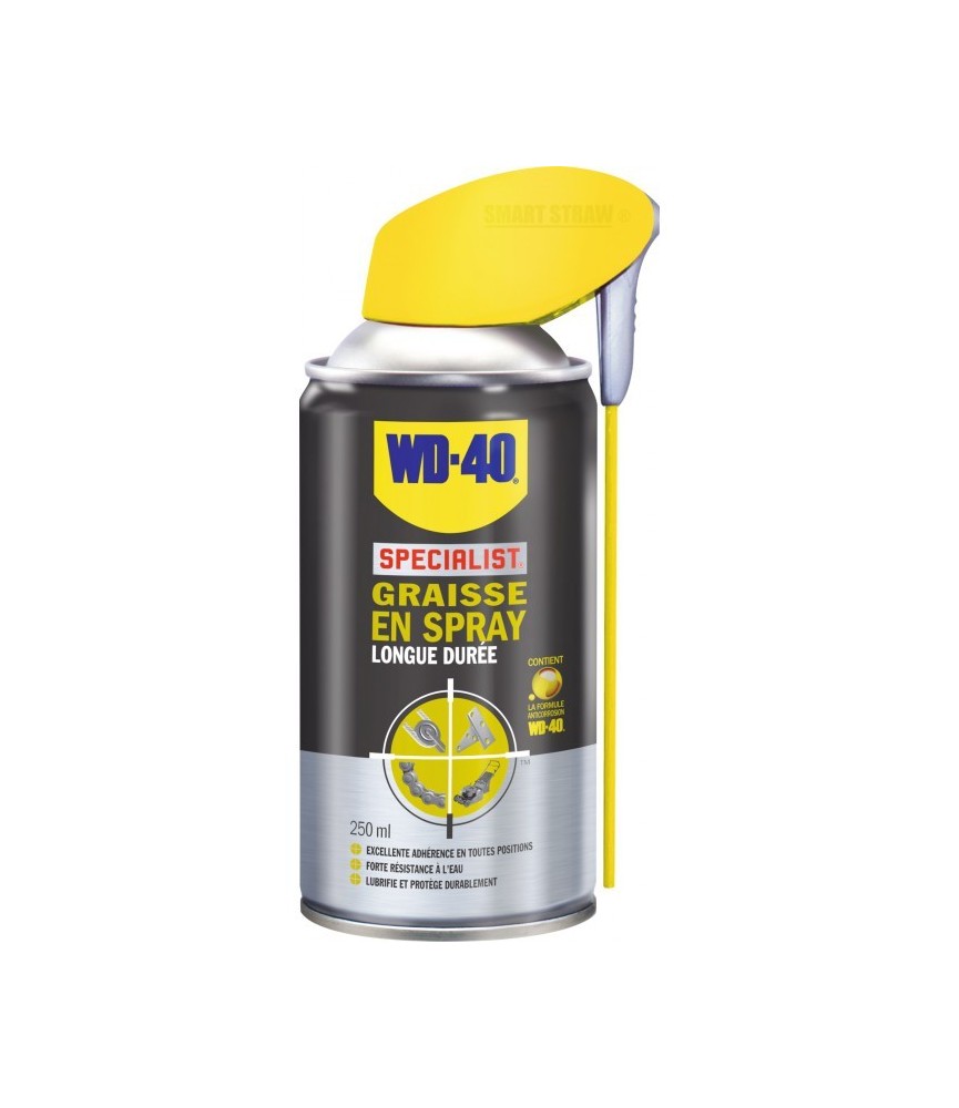 Graisse en spray longue durée - 250 ml - WD-40 Spécialist