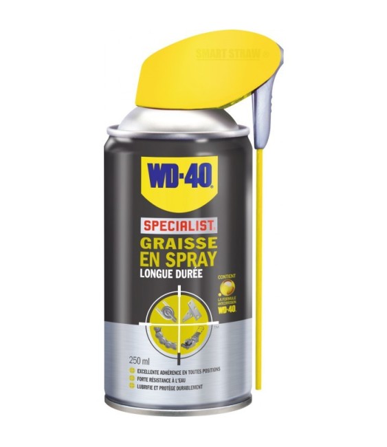 Graisse en spray longue durée - 250 ml - WD-40 Spécialist