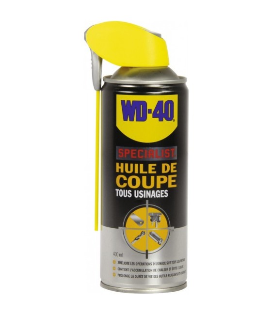 Huile de coupe Tous usinages - 400 ml - WD-40 Spécialist