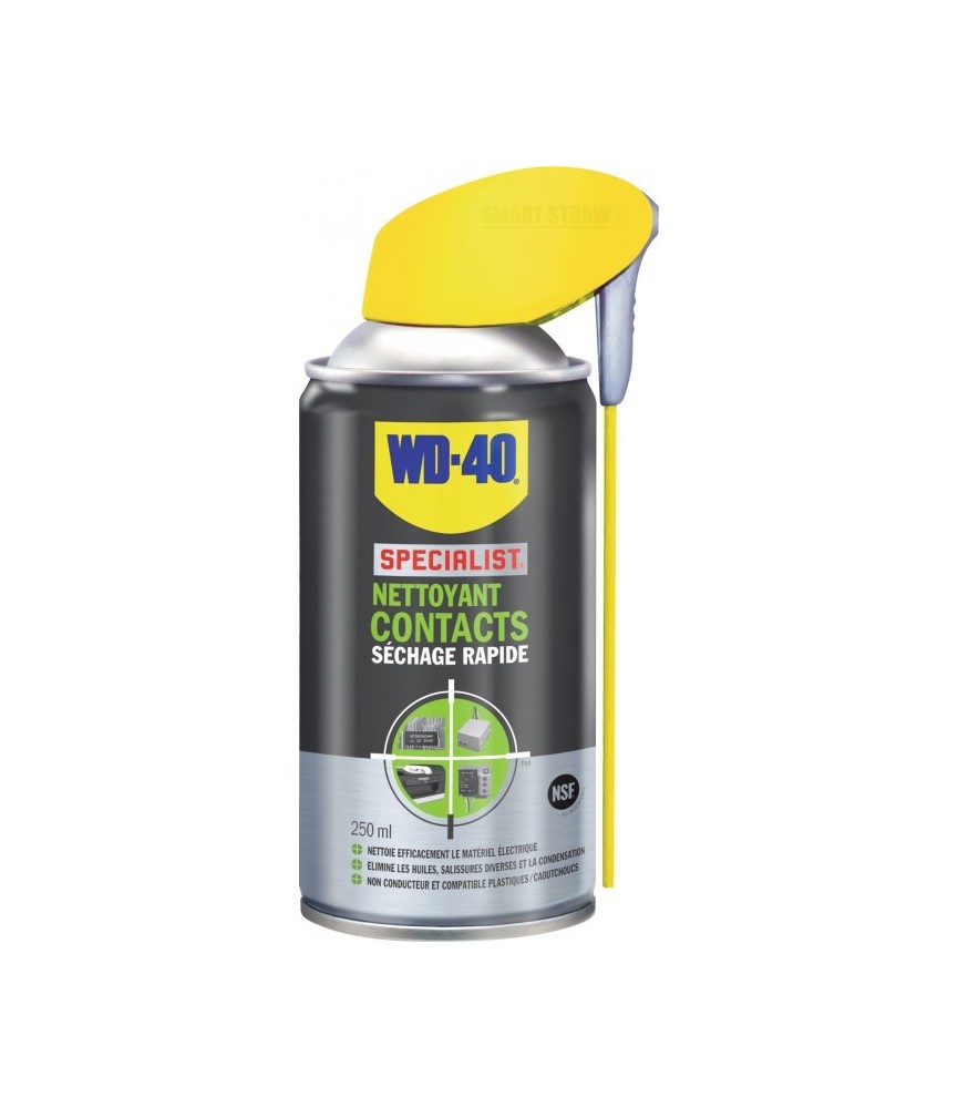 Nettoyant contacts Séchage rapide - 250 ml - WD-40 Spécialist Nettoyant contacts Séchage rapide - 250 ml - WD-40 Spécialist