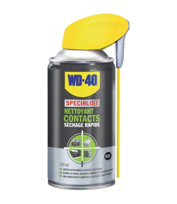 Nettoyant contacts Séchage rapide - 250 ml - WD-40 Spécialist