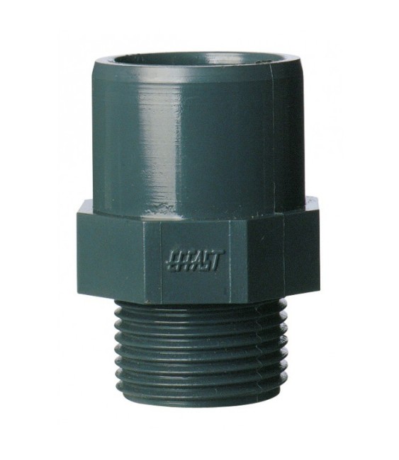Embout fileté - Filetage mâle 26 x 34 mm - Diamètre femelle 40 mm - CAP VERT