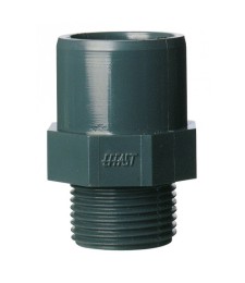 Embout fileté - Filetage mâle 40 x 49 mm - Diamètre femelle 40 mm - CAP VERT