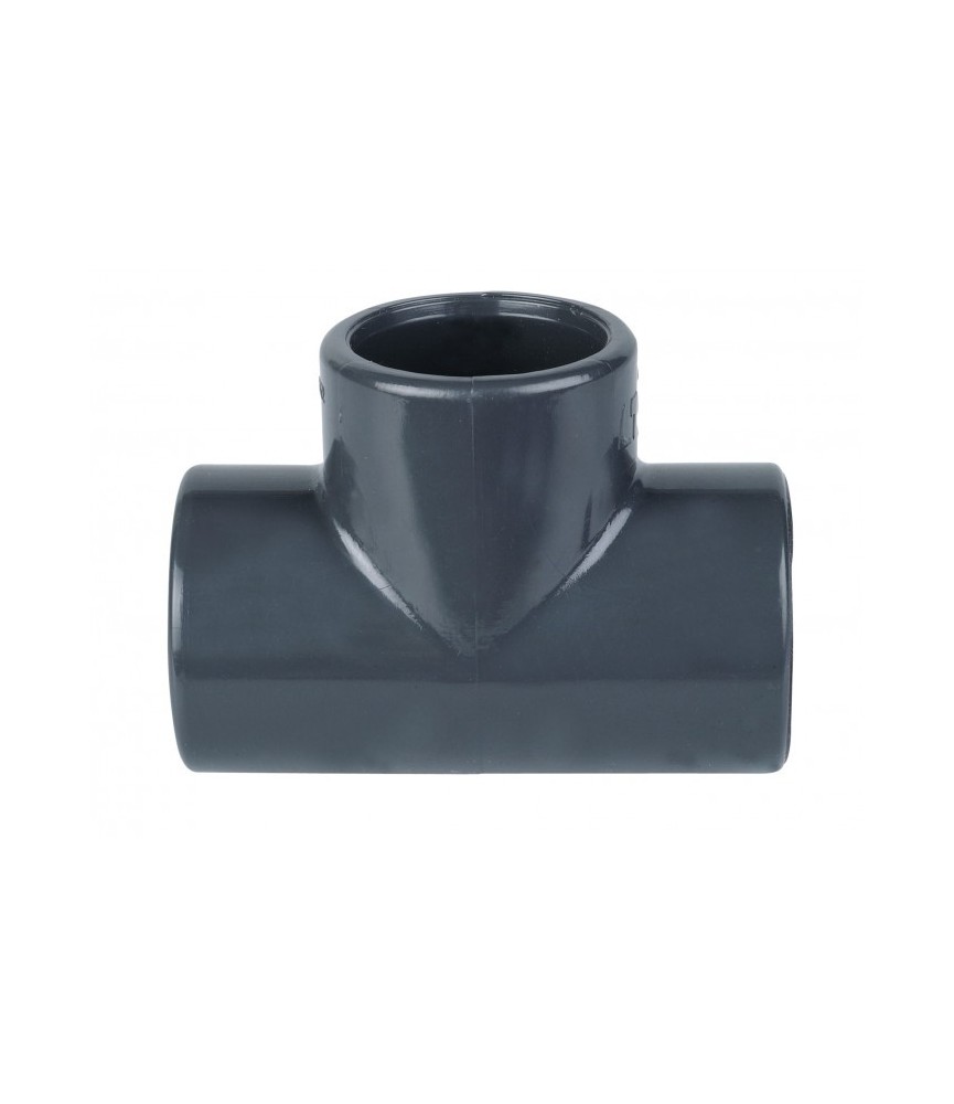 Té 90° égal à coller - 32 mm - CAP VERT