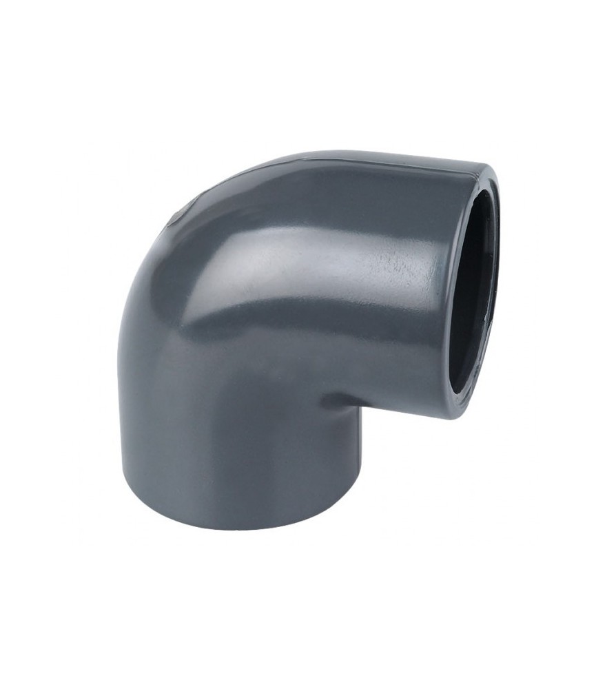 Coude 90° à coller - 40 mm - CAP VERT Coude 90° à coller - 40 mm - CAP VERT