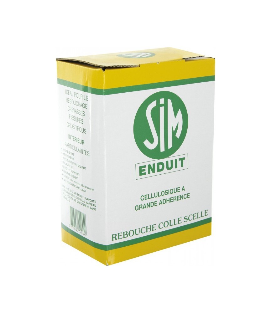 Enduit cellulosique en poudre -1 Kg - SIM Enduit cellulosique en poudre -1 Kg - SIM