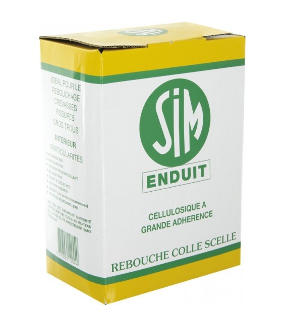Enduit cellulosique en poudre -1 Kg - SIM