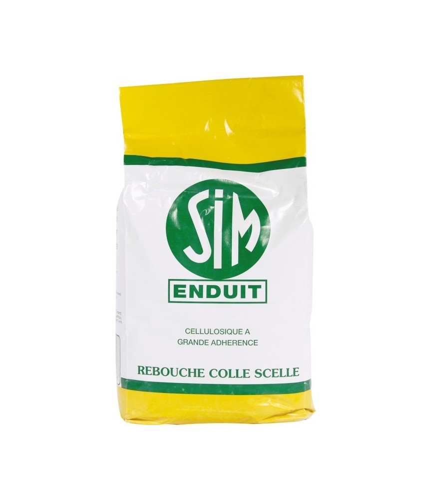 Enduit cellulosique en poudre - 5 Kg - SIM Enduit cellulosique en poudre - 5 Kg - SIM