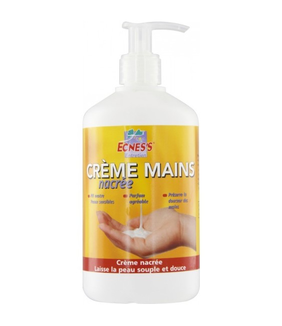 Savon crême mains - Nacré - 500 ml - ECNES'S