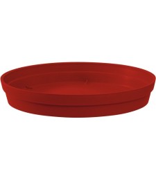 Soucoupe Toscane - Rubis - Diamètre 34,5 cm pour pot de 43 L- EDA