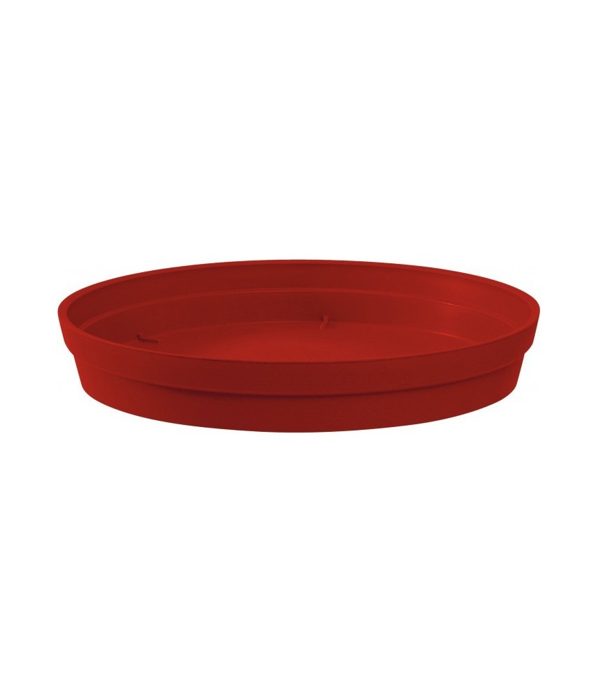 Soucoupe Toscane - Rubis - Diamètre 40 cm pour pot de 76 L- EDA Soucoupe Toscane - Rubis - Diamètre 40 cm pour pot de 76 L- EDA