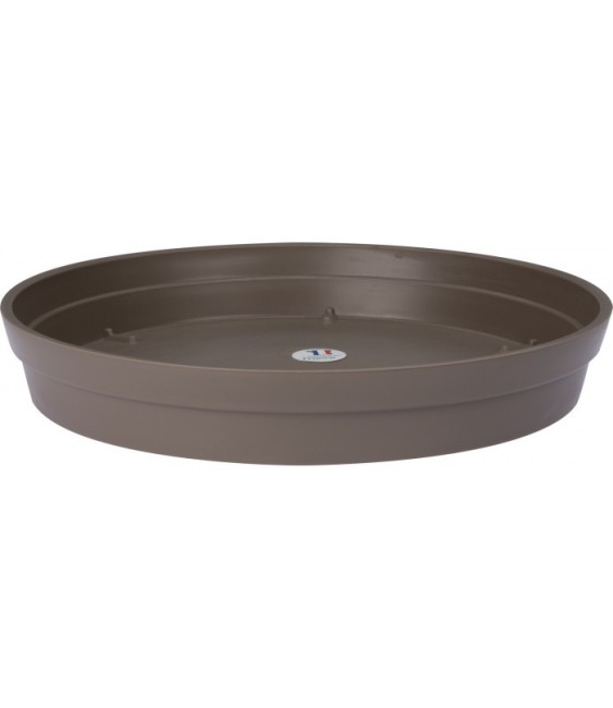 Soucoupe Toscane - Taupe - Diamètre 40 cm pour pot de 76 L- EDA