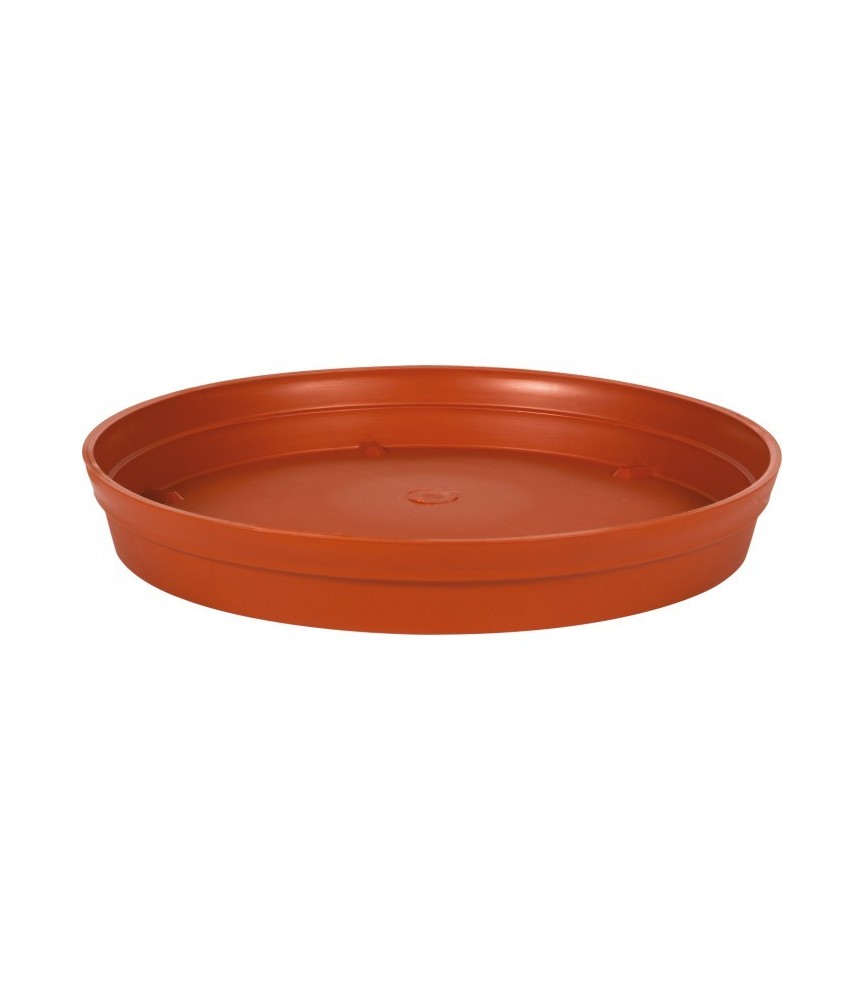 Soucoupe Toscane - Potiron - Diamètre 28 cm pour pot de 23 L- EDA Soucoupe Toscane - Potiron - Diamètre 28 cm pour pot de 23 L- EDA