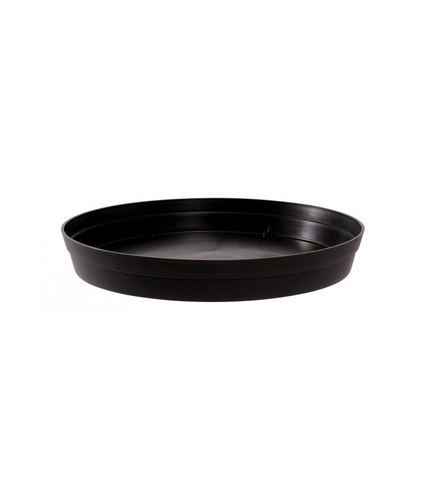 Soucoupe Toscane - Anthracite - Diamètre 28 cm pour pot de 23 L- EDA Soucoupe Toscane - Anthracite - Diamètre 28 cm pour pot de 23 L- EDA