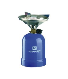 Réchaud à gaz avec piezo - anti-vent - KEMPER