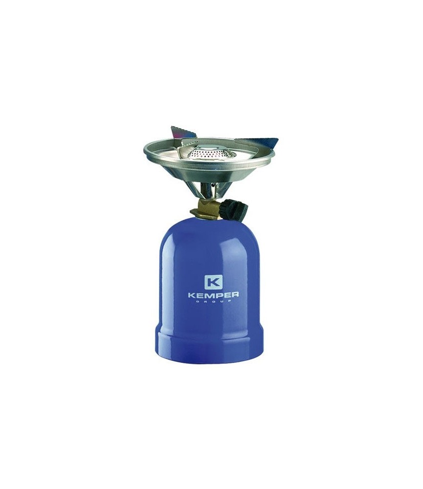 Réchaud à gaz avec piezo - anti-vent - KEMPER Réchaud à gaz avec piezo - anti-vent - KEMPER