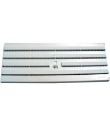 Grille en applique réglable - Plastique - Blanc - 245 x 170 mm - DMO