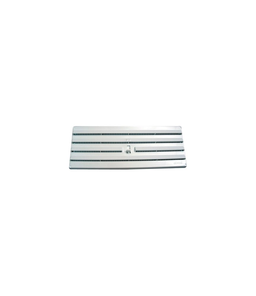 Grille en applique réglable - Plastique - Blanc - 245 x 170 mm - DMO Grille en applique réglable - Plastique - Blanc - 245 x 170 mm - DMO