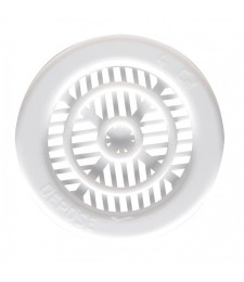 Grille de ventilation à encastrer pour contre cloison - Plastique - Ronde - 10 mm - DMO