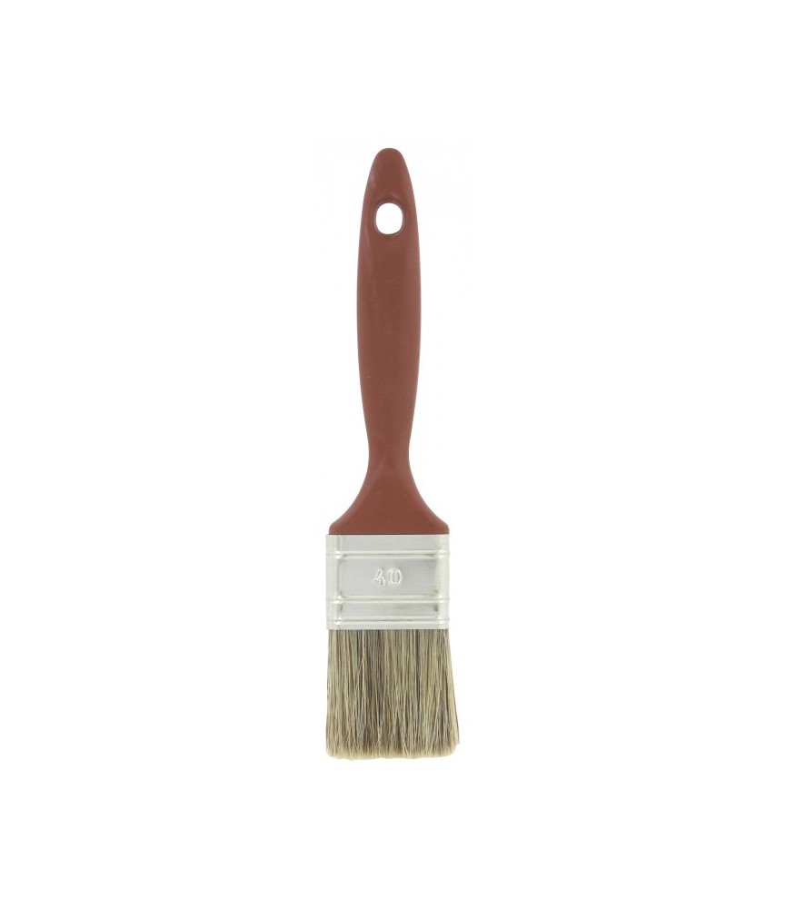 Pinceau Queue de morue - Lasure - 40 mm - OUTIBAT Pinceau Queue de morue - Lasure - 40 mm - OUTIBAT