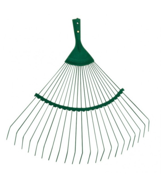 Balai à gazon / feuilles - Sans manche - Fil plat - CAP VERT
