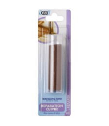 Mastic époxy à 2 composants coextrudés pour réparation cuivre - 82 mm - GEB