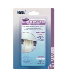 Bande de réparation pour fuites et fissures - Supports rigide - 1.5 M - GEB
