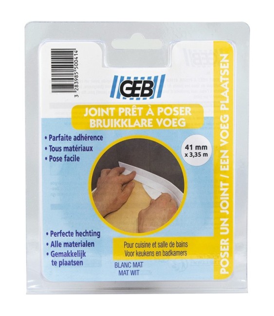 Joint préformé - Pret à poser - 41 mm x 3.35 M - GEB