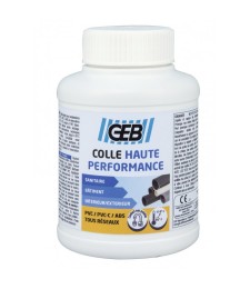Colle haute performance pour assemblage canalisation en PVC - 250 ml - GEB