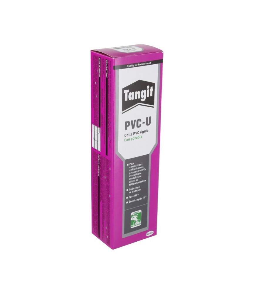 Colle PVC rigide eau potable - PVC-U - 125 Grs - TANGIT