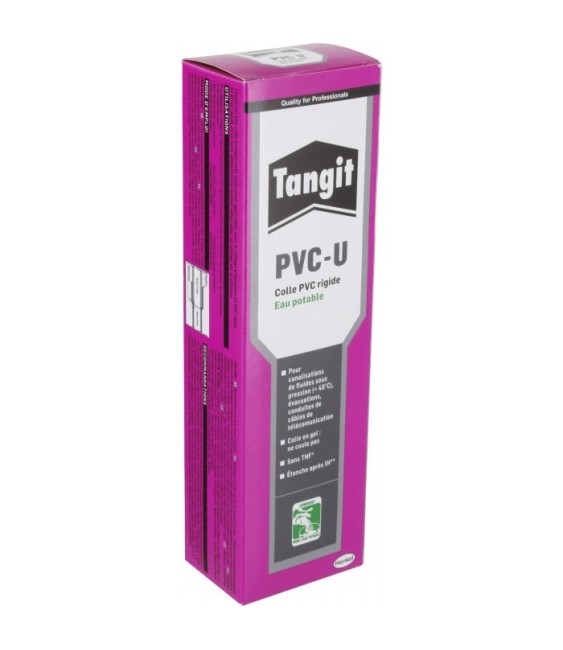 Colle PVC rigide eau potable - PVC-U - 125 Grs - TANGIT