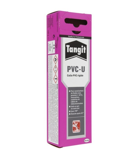 Colle PVC rigide eau non potable - PVC-U - 125 Grs - TANGIT