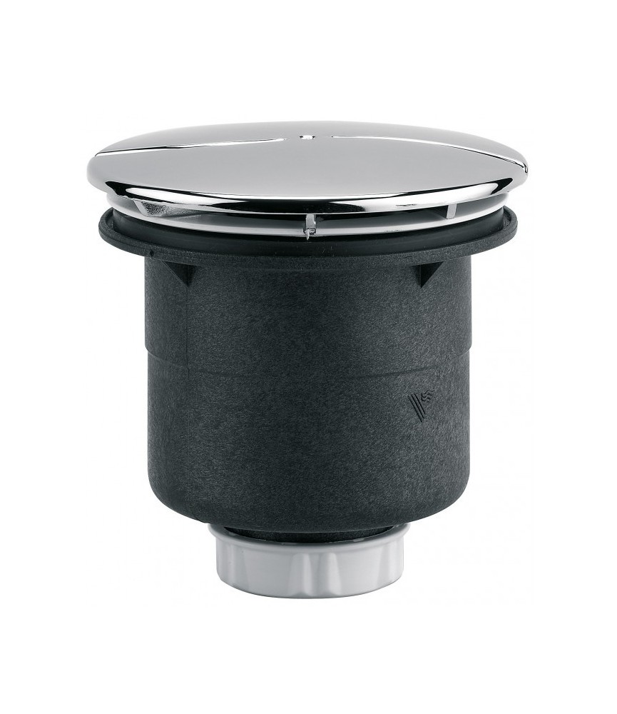 Bonde de douche - Sortie verticale avec capot - 90 mm - NEPTUNE Bonde de douche - Sortie verticale avec capot - 90 mm - NEPTUNE