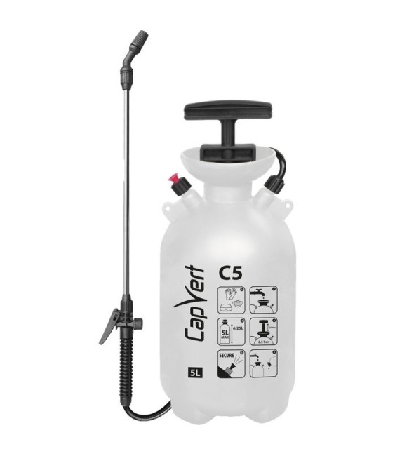 Pulvérisateur à pression préalable - C5 Eco - 5 L - CAP VERT