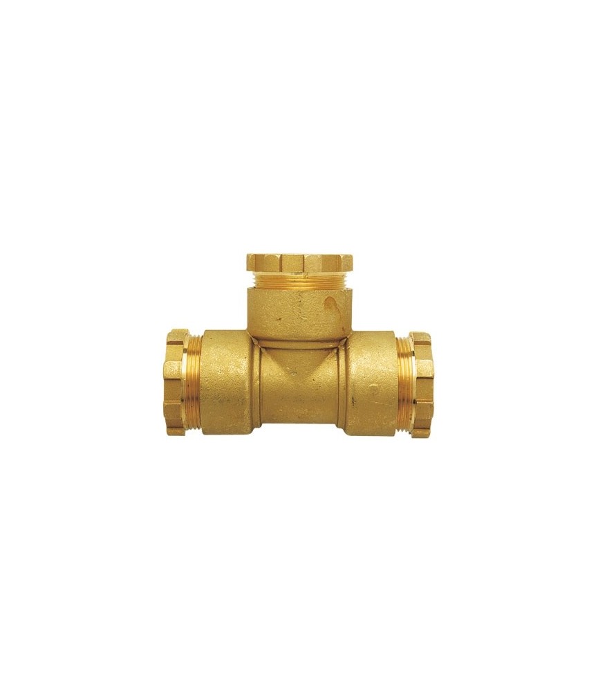 Té égal SR21 en laiton - 32 mm - HUOT Té égal SR21 en laiton - 32 mm - HUOT