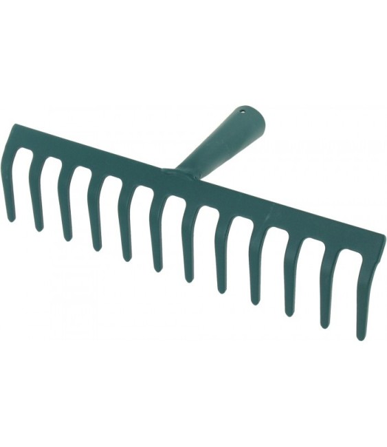 Râteau - Sans manche - 12 dents - 32 cm - CAP VERT