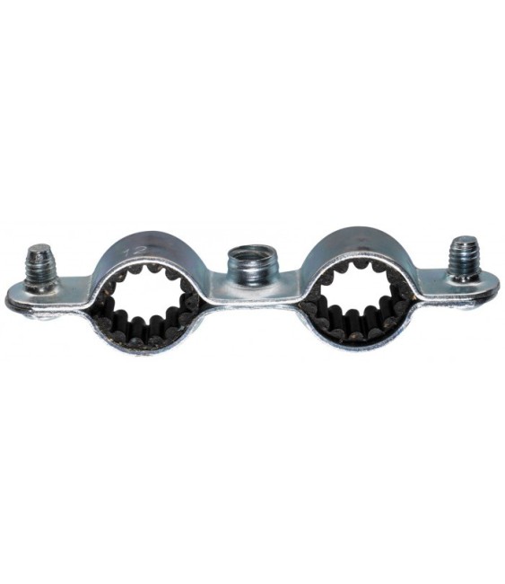 Collier de fixation double isophonique - 14 mm - Lot de 5 - FIX'PRO