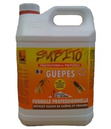 Répulsif concentré contres les guêpes/ frelons - Spécial toitures - 5 L - SUBITO