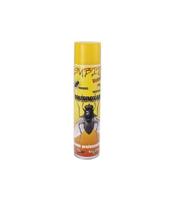 Insecticide pour insectes volants - Aérosol action foudroyante - 600 ml