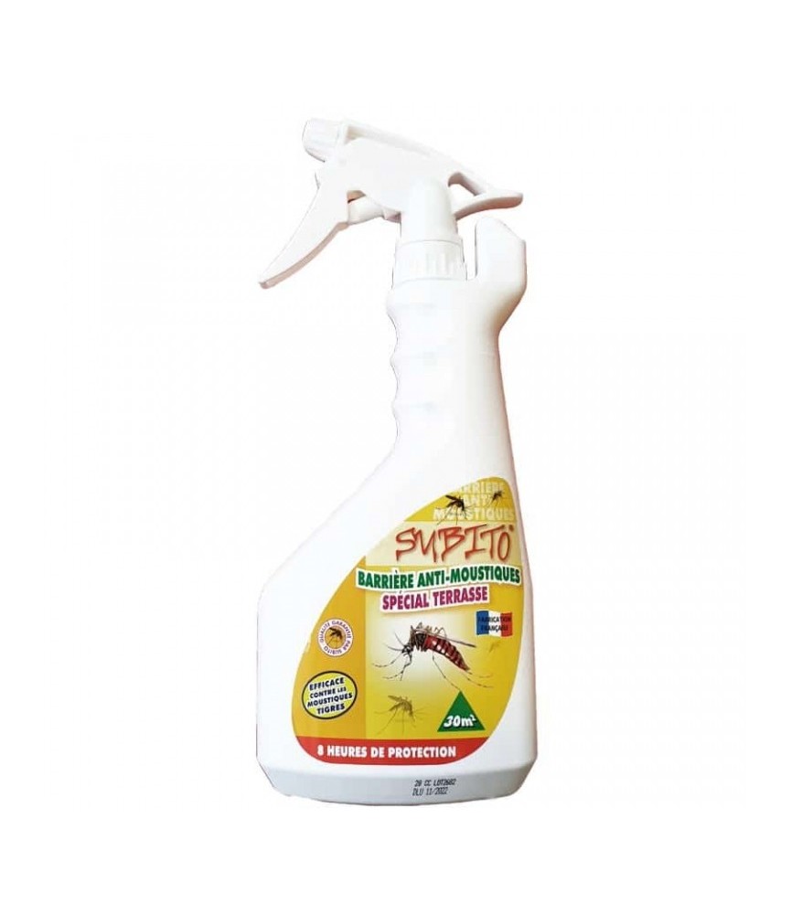 Barrière anti-Moustiques - Prêt à l'emploi - 750 ml - SUBITO
