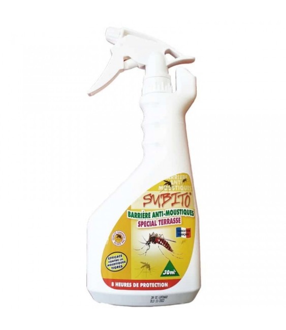 Barrière anti-Moustiques - Prêt à l'emploi - 750 ml - SUBITO