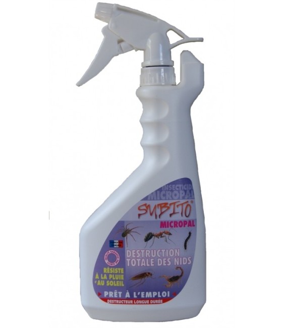 Micropal - Insecticide Rampants - Destruction nids - 750 ml - SUBITO