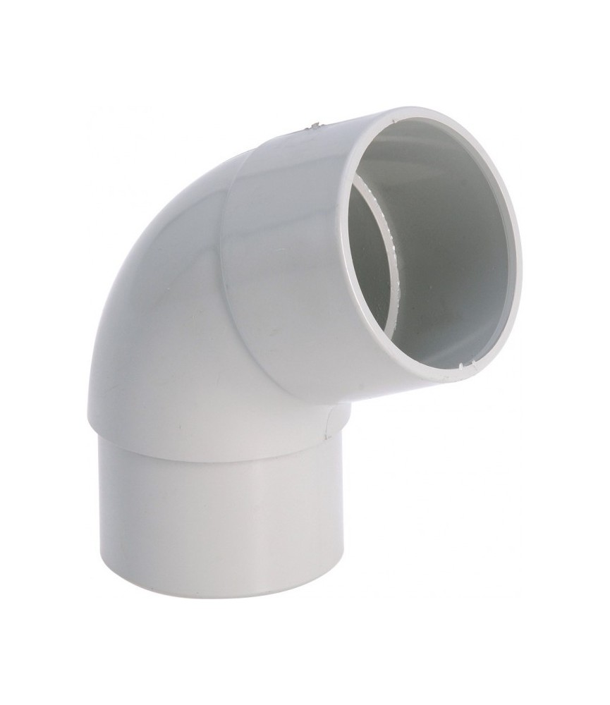Coude 87°30 Mâle / Femelle - 80 mm - Gris - GIRPI Coude 87°30 Mâle / Femelle - 80 mm - Gris - GIRPI
