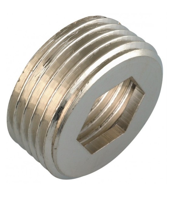 Bague de réduction de butée mâle (20 x 27 mm ) / femelle (15 x 21 mm ) - Chromée - RACCORDS
