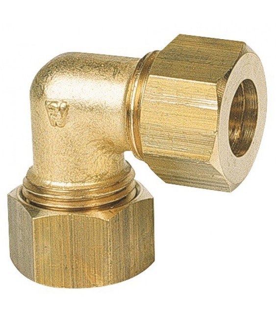 Coude égal pour raccords Bicones - 16 mm - RACCORDS