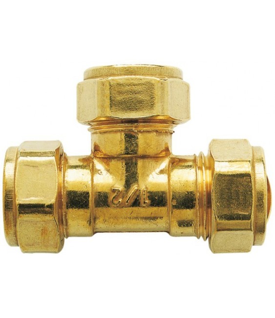Té égal pour raccords Bicones - 10 mm - RACCORDS